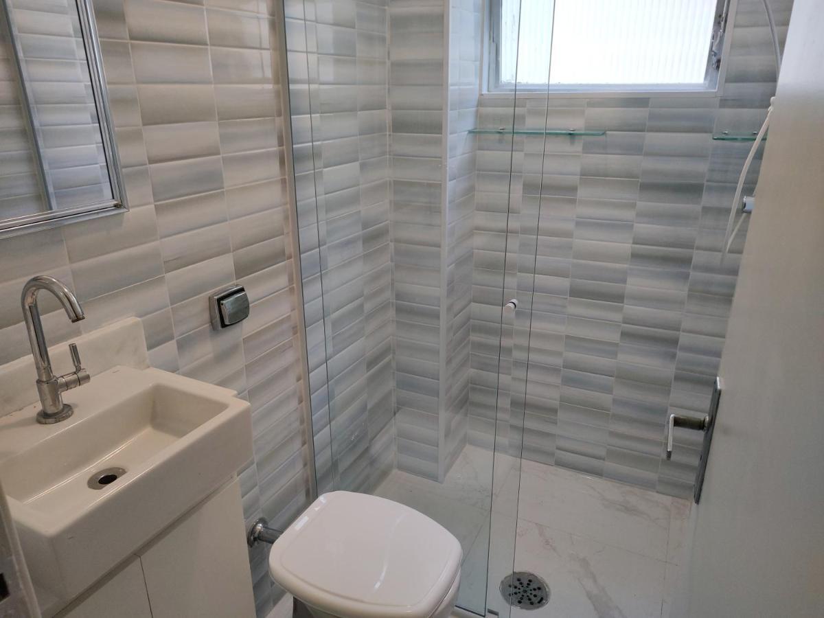 Apartamento Na Praia Do Gonzaga Santos  Kültér fotó