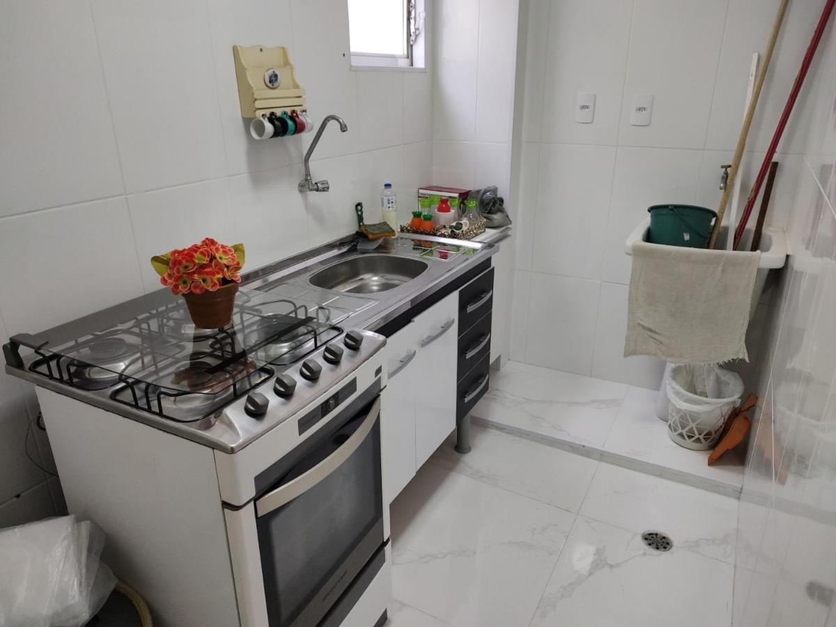 Apartamento Na Praia Do Gonzaga Santos  Kültér fotó